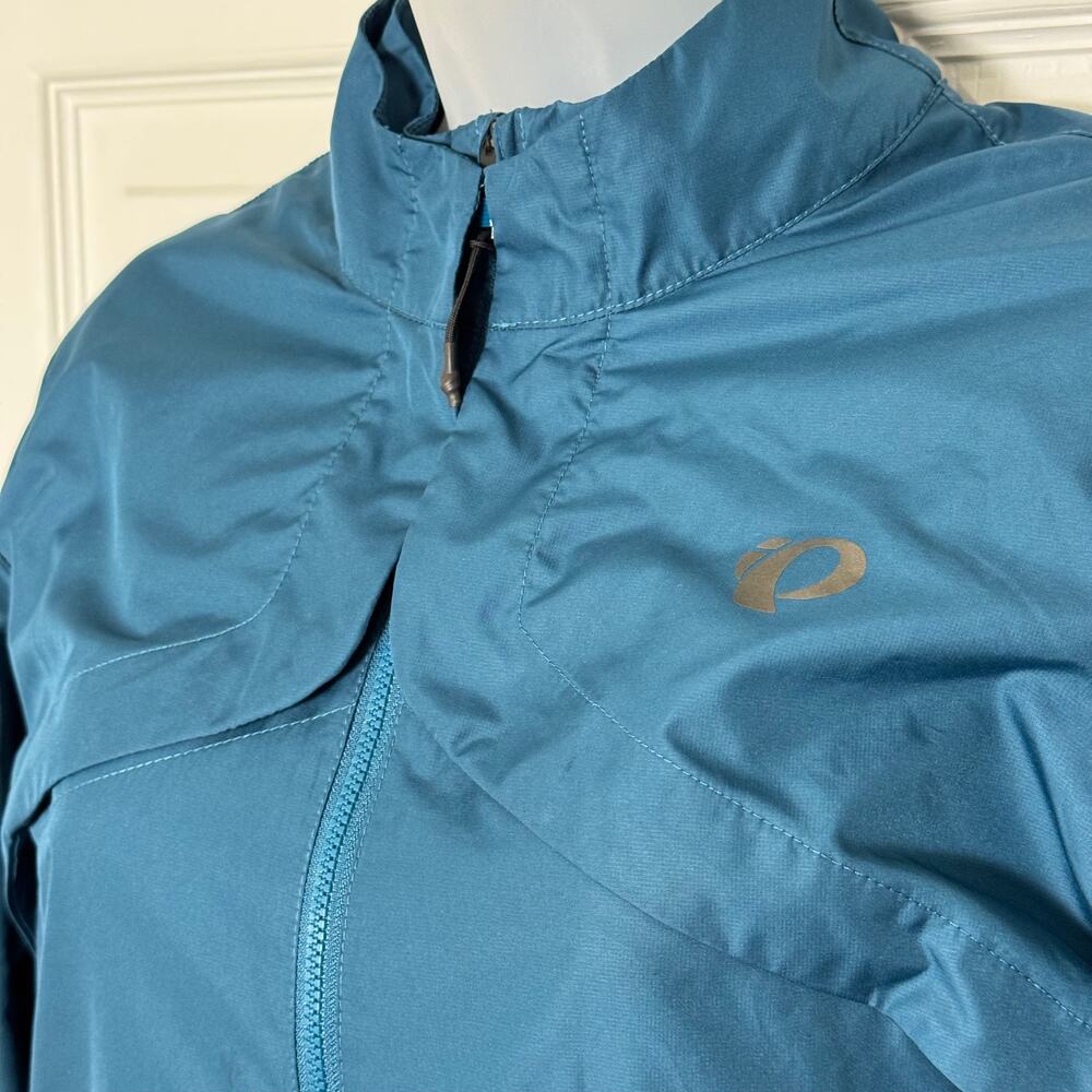 Pearl Izumi Convertible Cycling Jacket Zip Off Sleeves Windbreaker Packable - Picture 5 of 16